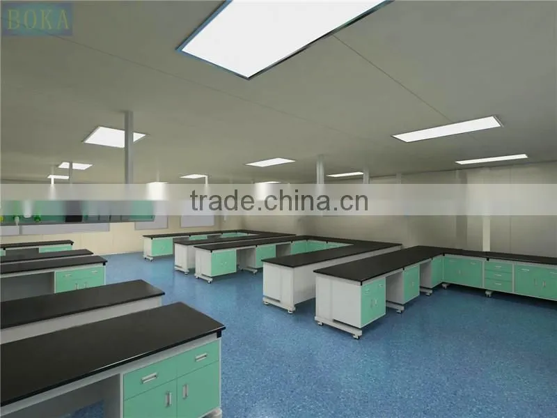 Laboratory Furniture Type and Commercial Furniture General Use Polished Cabinet With Table