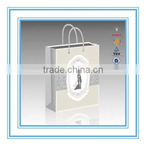 china wholesale Newest design delicate paper shopping bag