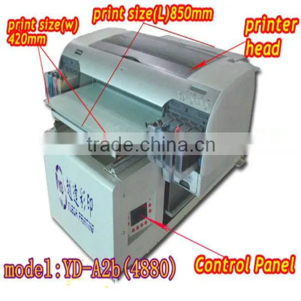 High resolution silicone wristband printer A2-YD4880