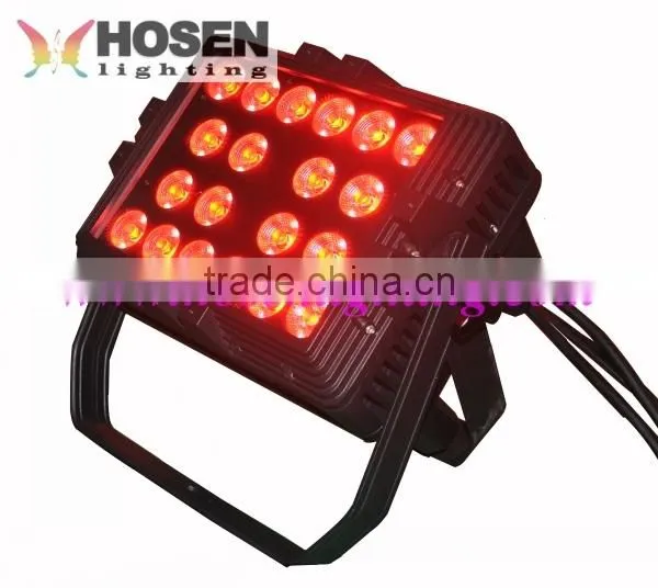 Most competitive price ! 20pcs 15W RGBWA 5in1 LED city color wall washer light ,led city color light ,led bar light HS-LW2015