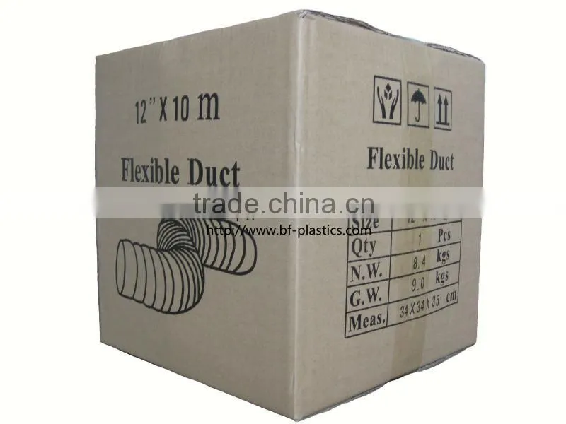 18" x 25' High Temp Fiber Glass Air Duct