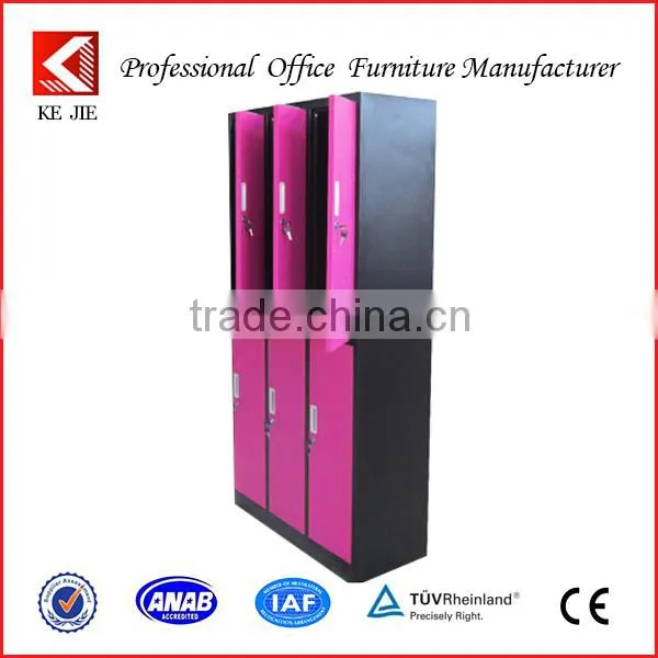 Modern Design Steel College Locker/ Cheap Storage Metal Locker Bins/ Cabin Locker