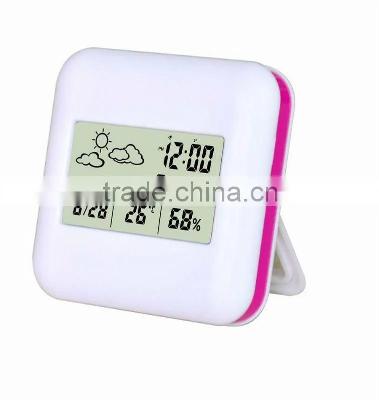 BSCI WCA FACTORY mini travel alarm clock S3341CW meet CE and Rohs