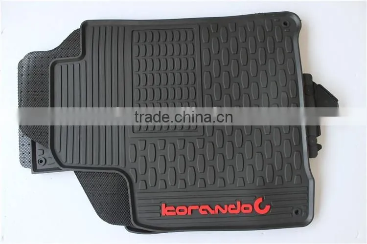 Dedicated car floor mat original size for Ssangyong Korando car mat