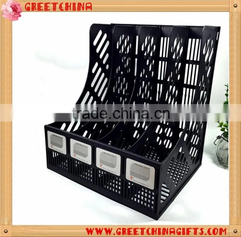 Office desk standing plastic A4 document holder