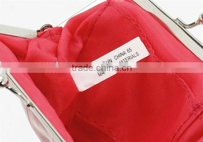bags wholesale 2013 best reflective PU red wallet bags