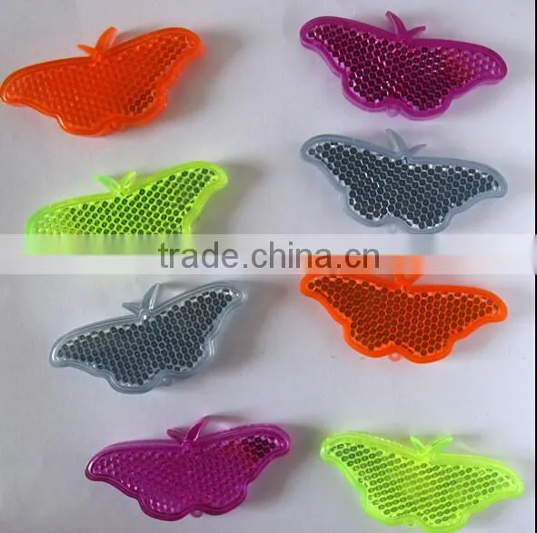 EN13356 pmma acrylic customized reflective keychain