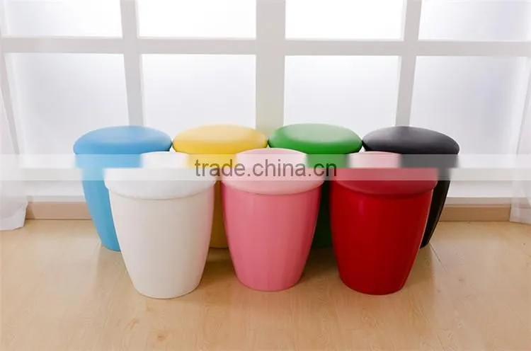 fashionable Colorful ABS Storage chair Y332