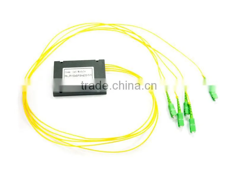 China supplier SM 2.0mm 1M 1x4 sc apc plc splitter