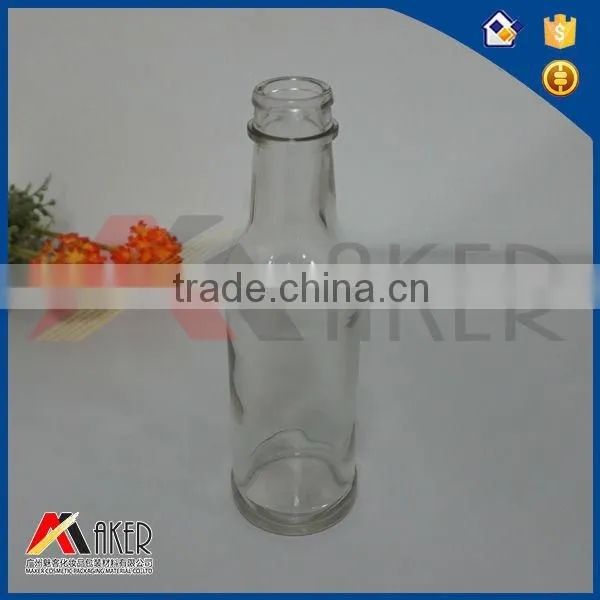 special shape green beer glass bottle
