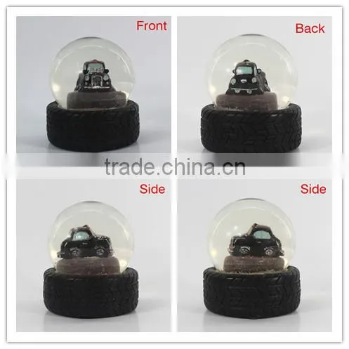 Custom Glass Snow Globe