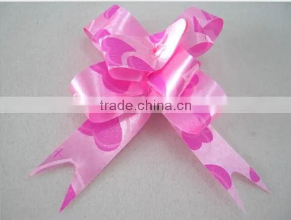2016 New arrival bow pull flower ribbon