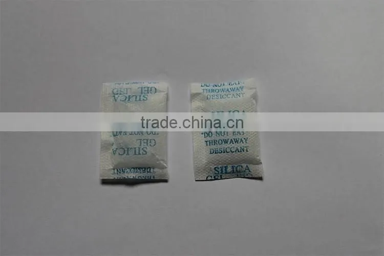 Hot selling dmf free silica gel desiccant bag with low price