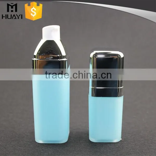 SGS Certificate Wholesale Square Rotary Cosmetic Airless Pump Bottle