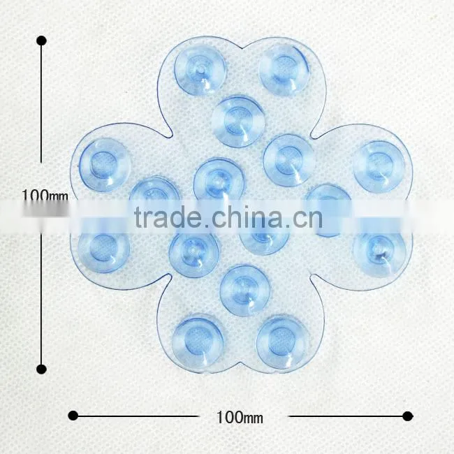 Multi Purpose PVC Magic Double Sided Sucker/china bathroom sucker