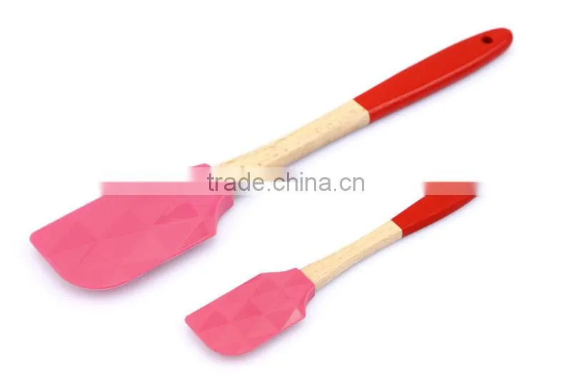 With quality new product wood handle spatula set