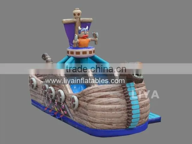Air Floor Inflatable Pirate Boat