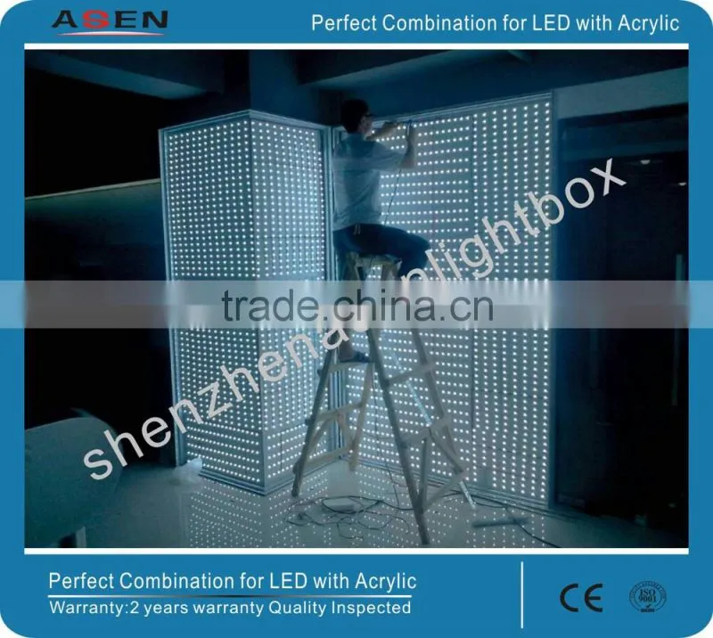 Wall Mounted Advertising Super Thin LED Outdoor Aluminum Light Box