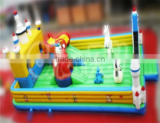 giant inflatable obstacle course for sale, airplane inflatable amusement park, inflatable fun city