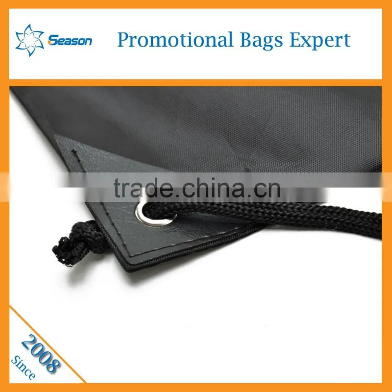 2016 new design polyester drawstring bag cord wholesale drawstring backpack