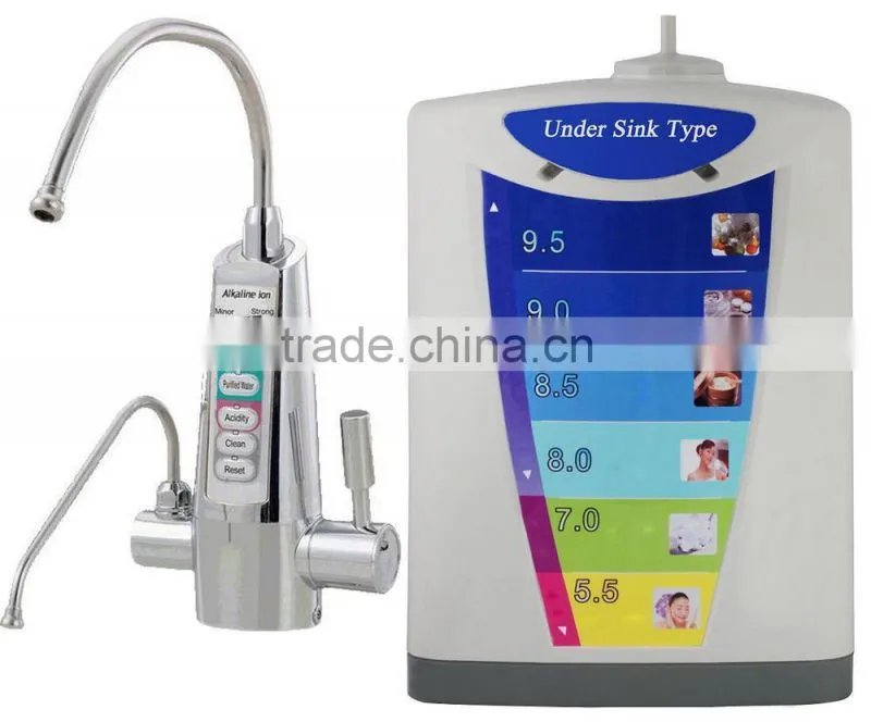 4 Modes choice Ph range alkaline water ionizer