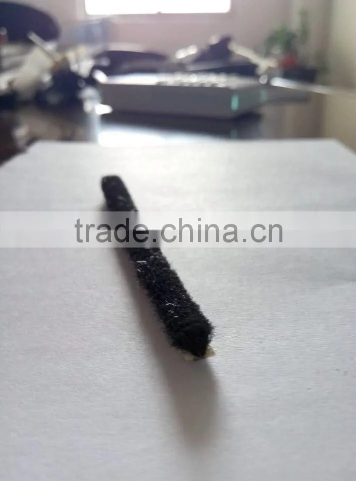 Indoor decoration material!wool pile door and window weather strip 7x5mm