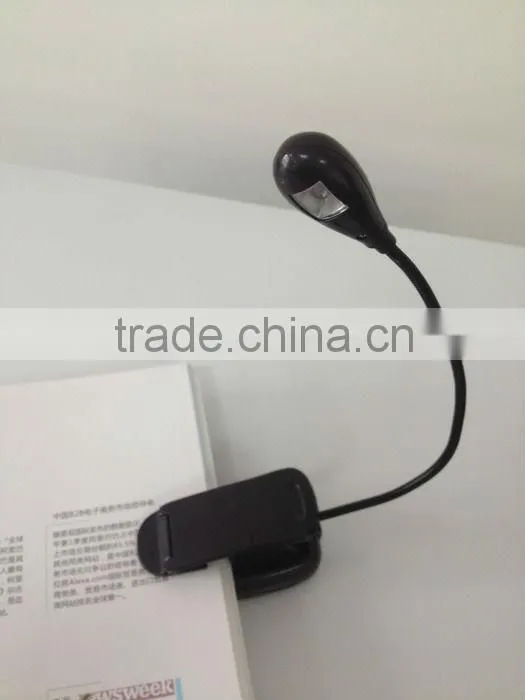 Clip on LED Book Reading Light - 2 Low Energy Bulbs