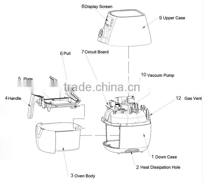 Mini 3D Sublimation Vacuum Heat Press Machine Special for Phone Cases Heat Transfer