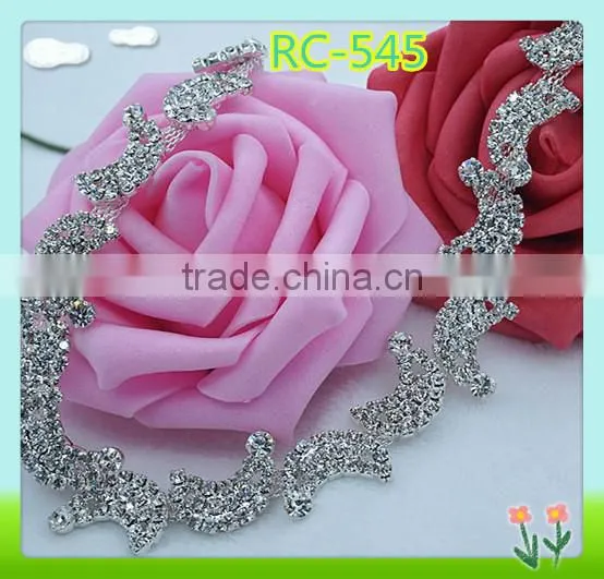 2015 Fashion rhinestone trimmings for garment