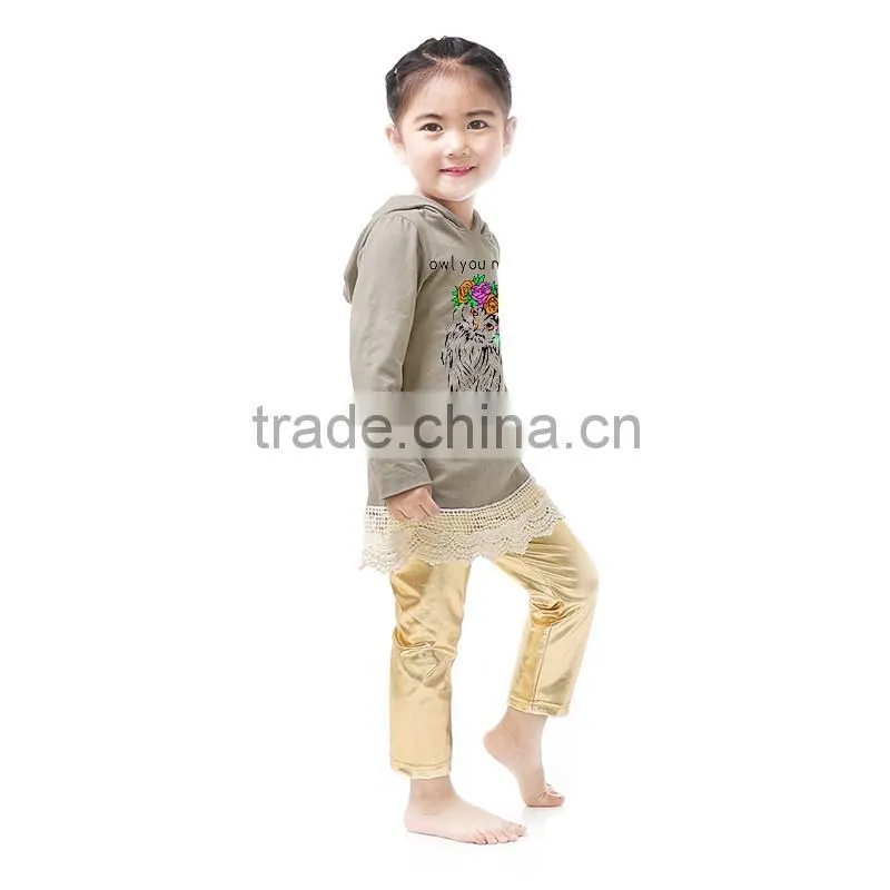 baby girls clothing set boutique print baby clothes childrens 2016 hot sale clothing set fall