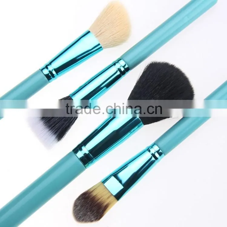 Professional Makeup Brush Set 12 pcs Kit Leather Cup Holder Case kit
