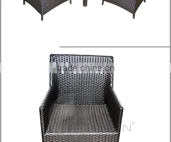 5pcs Outdoor PE Wicker Furniture Dining Set
