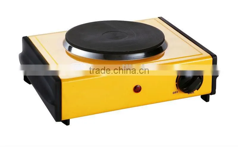 500W& sigle Electric SOILD Hot Plate with cheap price&2014 new style&hot sales&color