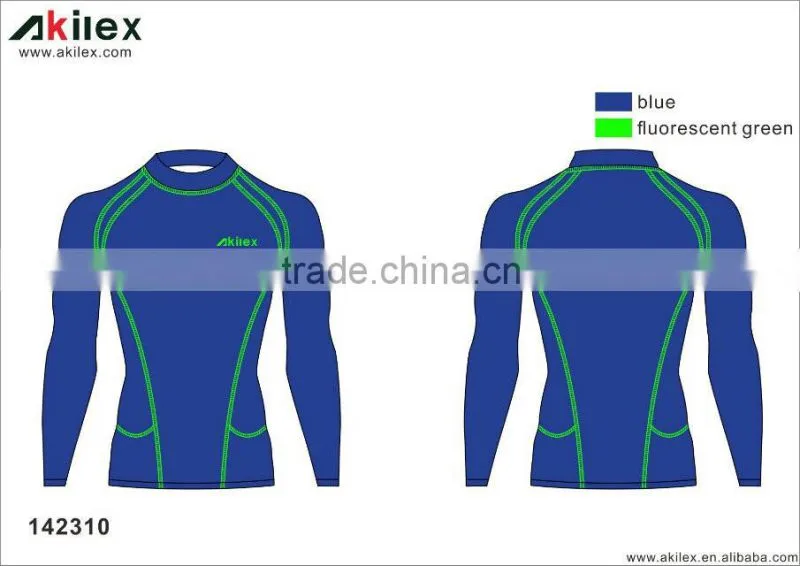 fashion design royal compression long sleeve shirt