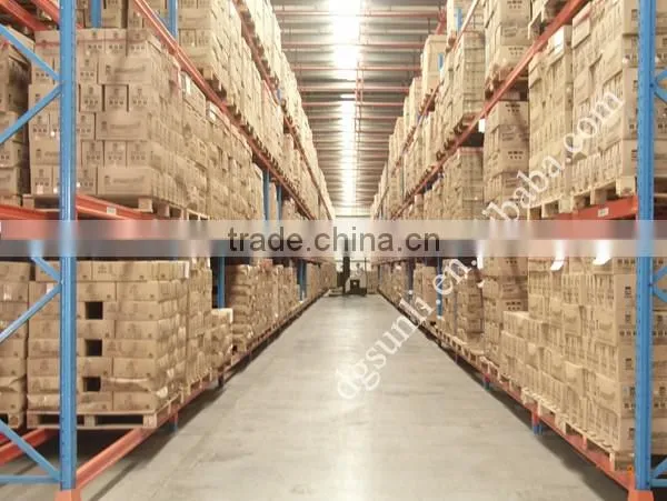 ISO Q235B Material Warehouse Steel Storage Pallet Rack