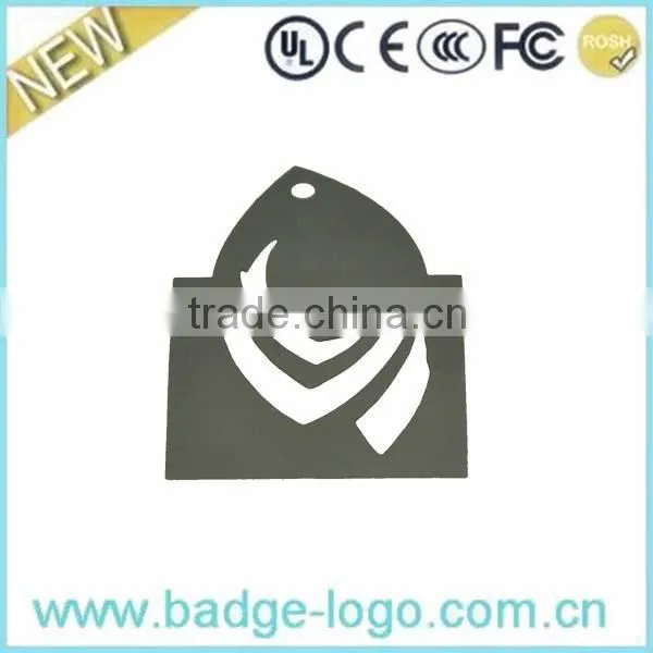 Cheap promotional silver metal bookmarks