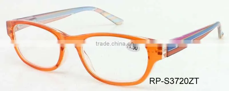 RP-S3720 candy color cool frame new fashion reading glasses with pouches
