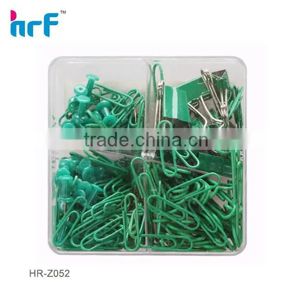 colorful Paper Clip Set With Binder Pins