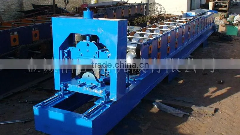 metal roof ridge cap roll forming machine