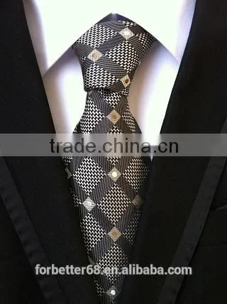 High quality 100% Silk Neckties, 1200 Needle Jacquard/Woven Neckties, Neckties