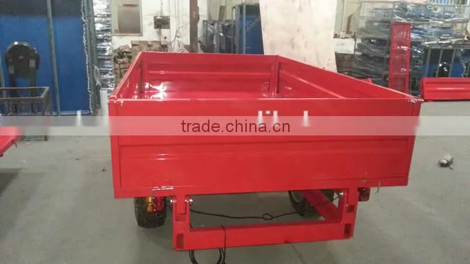 4000kgs Hydraulic Tipping Trailer , farm trailer for tractor