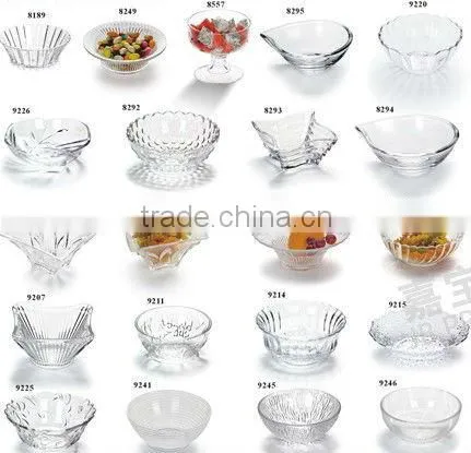 acryl slap-up Imitation samll crystal bowl