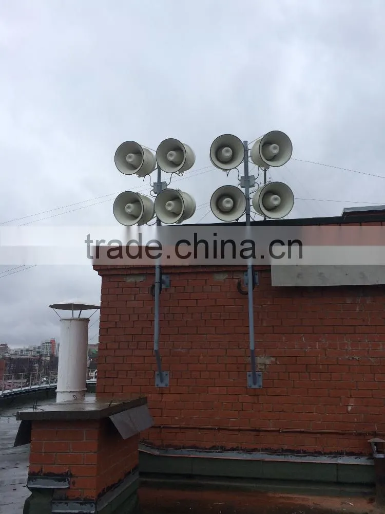 high power siren horn system neodyminum driver big outdoor speaker 1500w