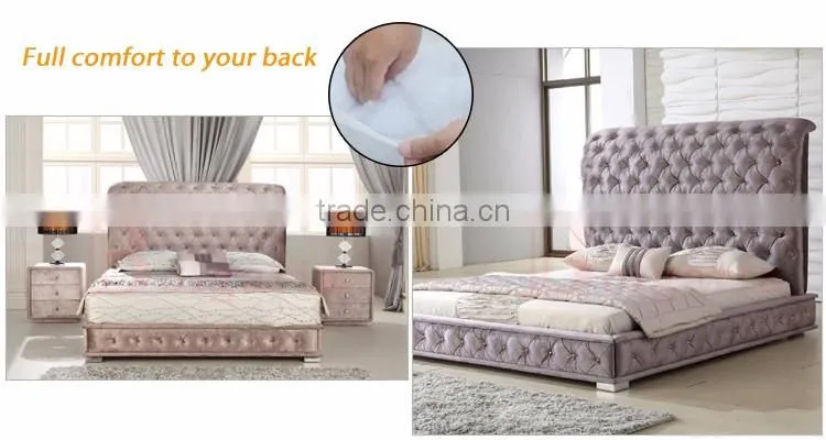 Modern Home Furniture luxury furniture king size indian double bed designs