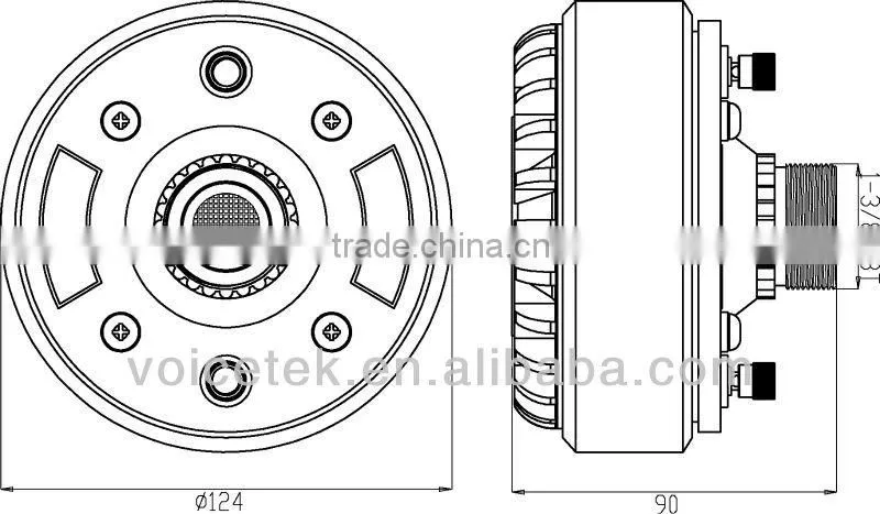 professional speaker driver unit system