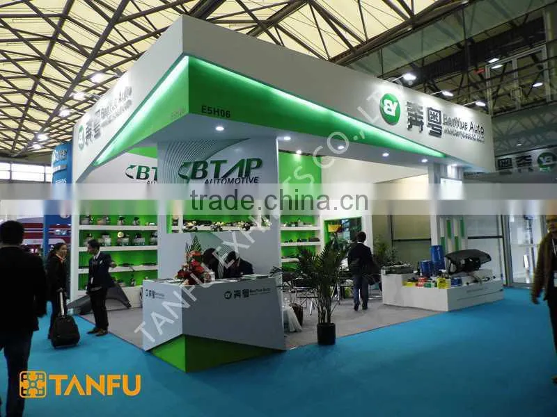 China Shanghai Exhibition Booth Contractor or Expo Booth Contractor for Trade Show From TANFU EXHIBITS