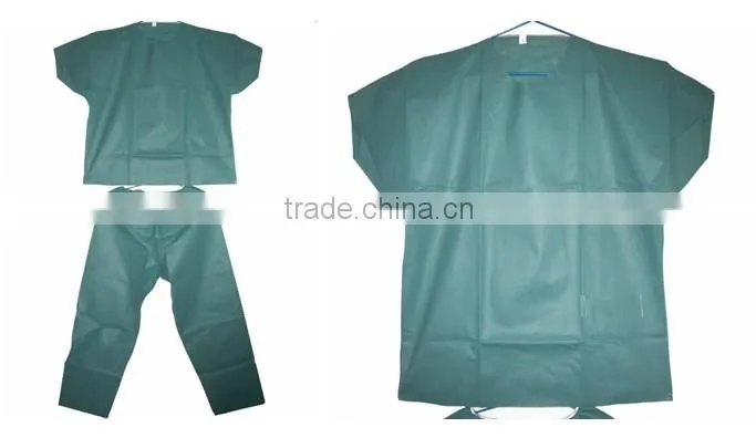 Non-woven isolation disposable surgical graduation cap and gown