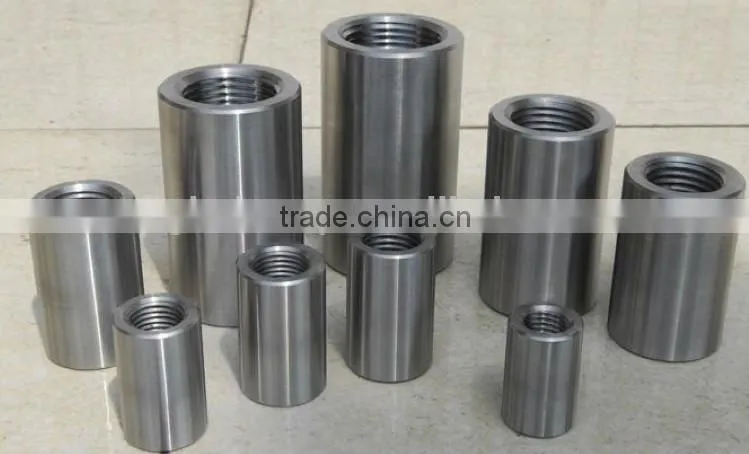 Rebar connection couplers for constructon building