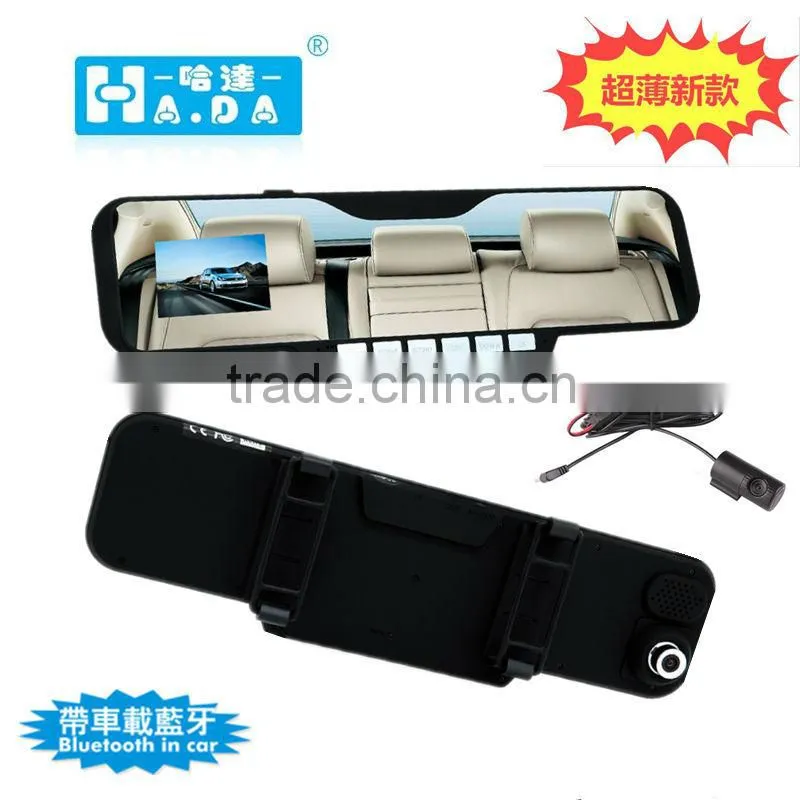 8M CMOS wafer 2.7inch GPS bluetooth 720p hd dvr car camera