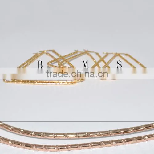 Wholesale Stainless Steel Fashion Rose Gold Earring BE20011